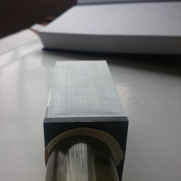 泰州晨虹數(shù)控金剛石線切割機切割夜視材料纖維光學材料
切割效果